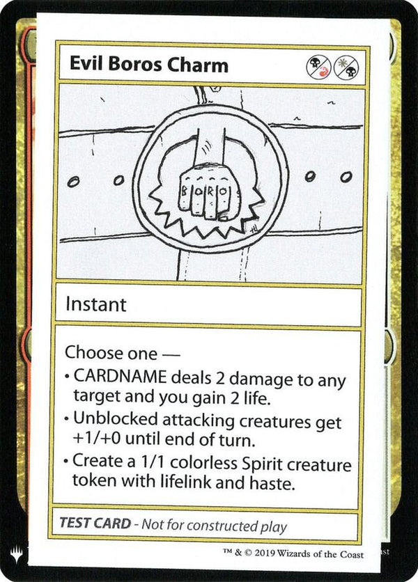 Evil Boros Charm [Mystery Booster: Convention Edition Exclusives]