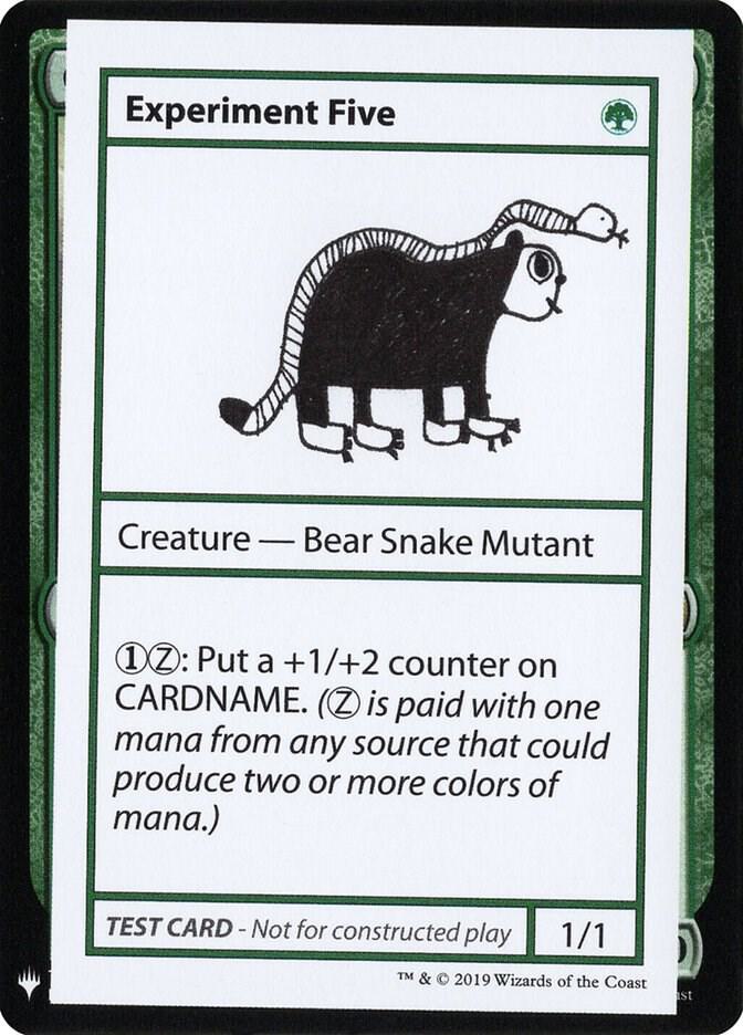 Experiment Five [Mystery Booster: Convention Edition Exclusives]