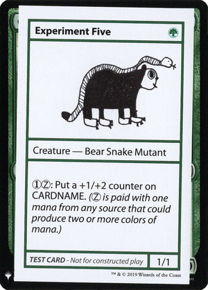 Experiment Five [Mystery Booster: Convention Edition Exclusives]