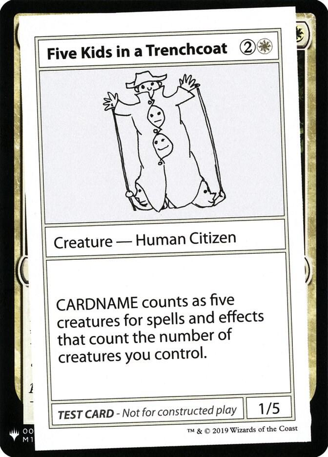 Five Kids in a Trenchcoat [Mystery Booster: Convention Edition Exclusives]
