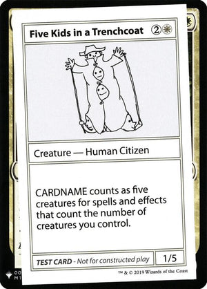 Five Kids in a Trenchcoat [Mystery Booster: Convention Edition Exclusives]