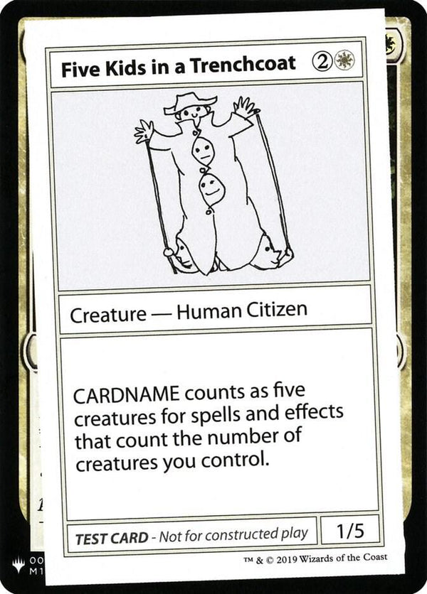 Five Kids in a Trenchcoat [Mystery Booster: Convention Edition Exclusives]