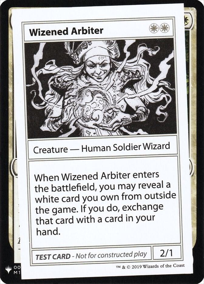 Wizened Arbiter [Mystery Booster: Convention Edition Exclusives]