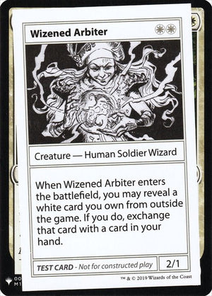 Wizened Arbiter [Mystery Booster: Convention Edition Exclusives]