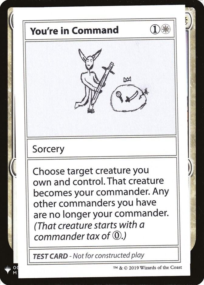 You're In Command [Mystery Booster: Convention Edition Exclusives]