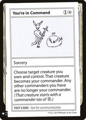 You're In Command [Mystery Booster: Convention Edition Exclusives]