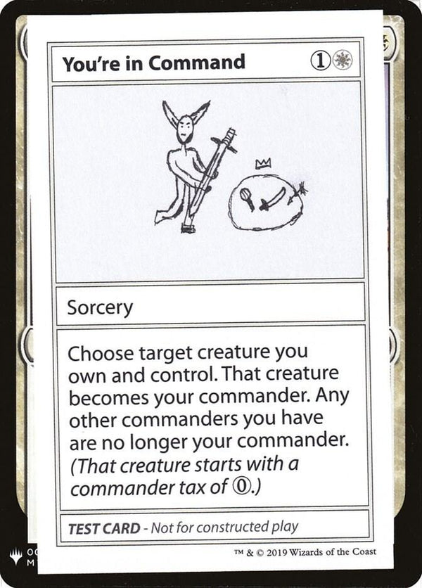 You're In Command [Mystery Booster: Convention Edition Exclusives]