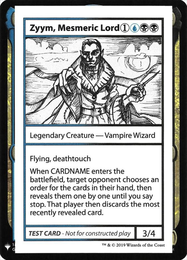 Zyym, Mesmeric Lord [Mystery Booster: Convention Edition Exclusives]
