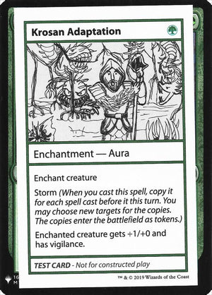 Krosan Adaptation [Mystery Booster: Convention Edition Exclusives]