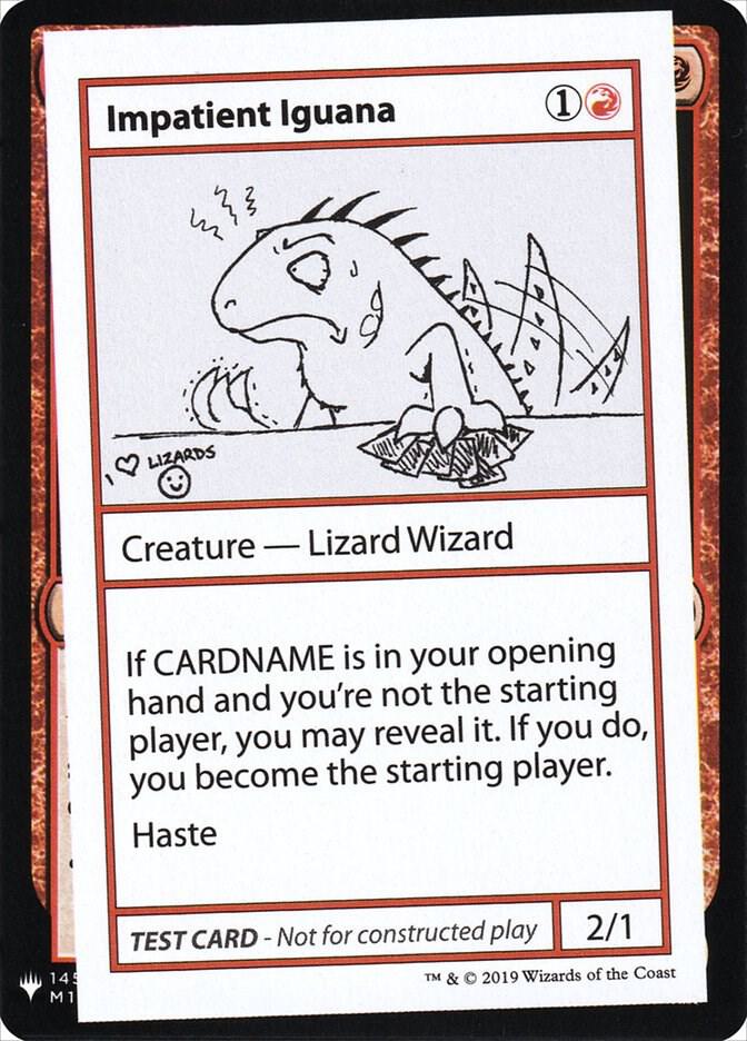 Impatient Iguana [Mystery Booster: Convention Edition Exclusives]