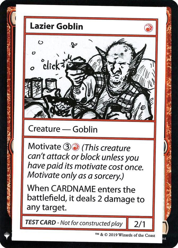 Lazier Goblin [Mystery Booster: Convention Edition Exclusives]