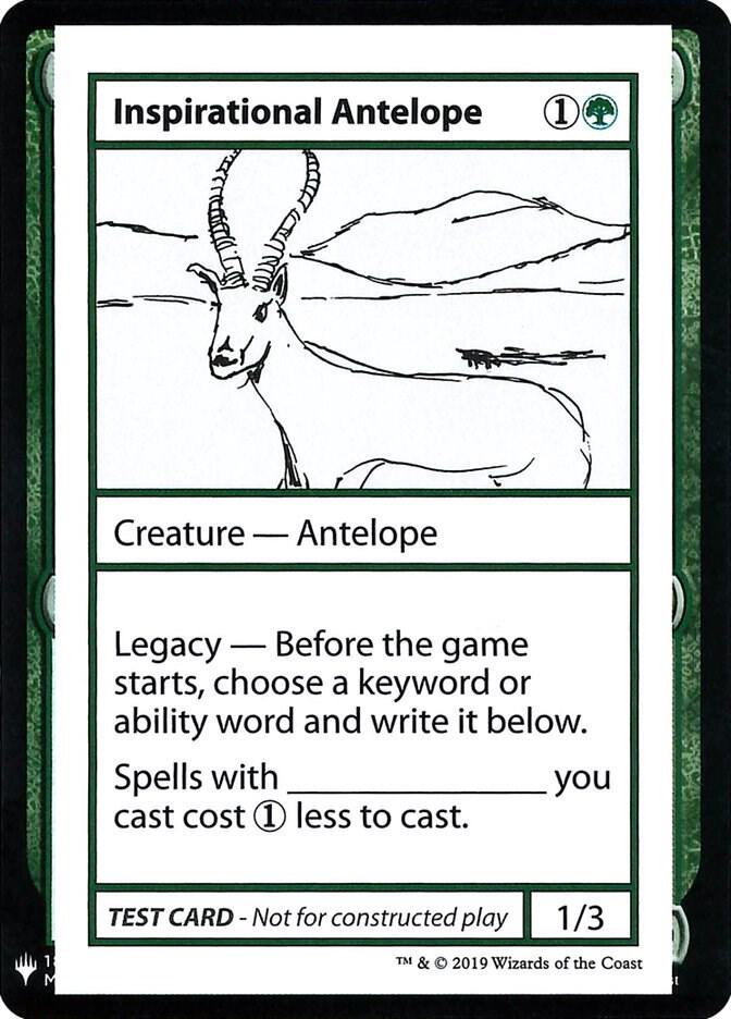 Inspirational Antelope [Mystery Booster: Convention Edition Exclusives]