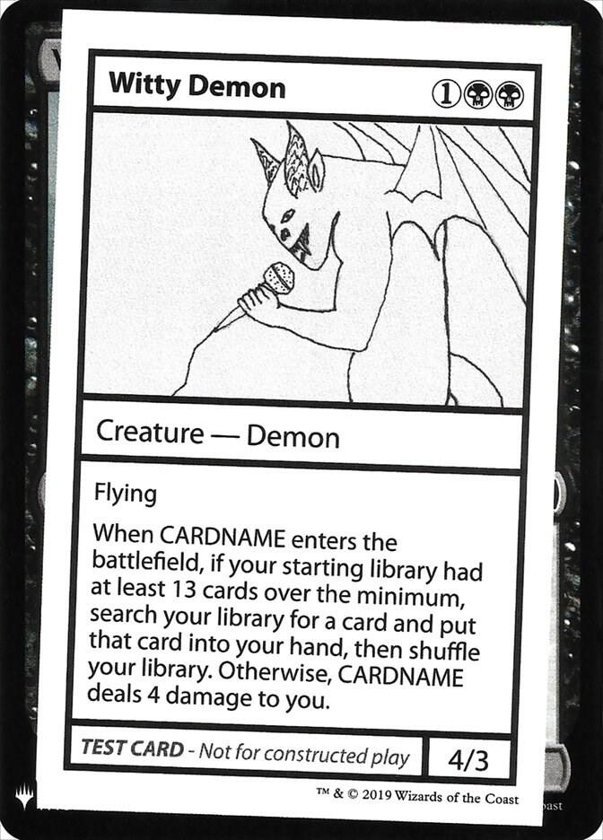 Witty Demon [Mystery Booster: Convention Edition Exclusives]