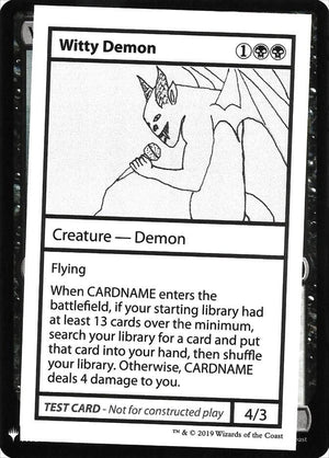 Witty Demon [Mystery Booster: Convention Edition Exclusives]