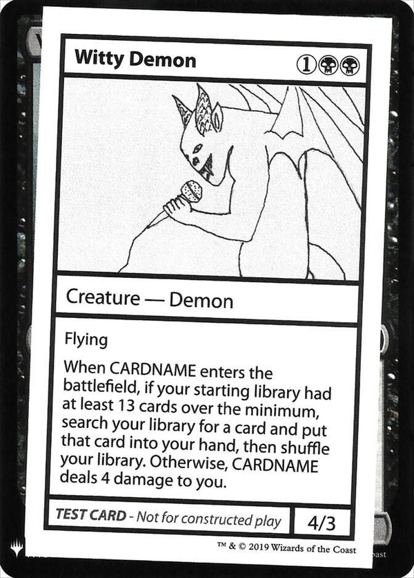 Witty Demon [Mystery Booster: Convention Edition Exclusives]