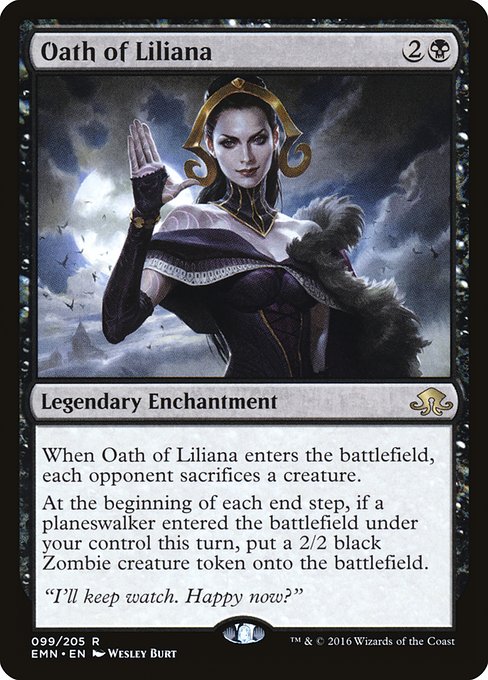 Oath of Liliana (99) [Eldritch Moon]