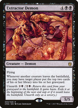 Extractor Demon (59) [Commander Anthology]