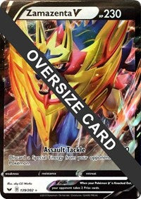 Zamazenta V - 139/202 (139/202) [Jumbo Cards]