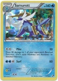Samurott - 31/114 (Cracked Ice Holo) (031/114) [Deck Exclusives]
