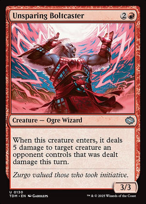 Unsparing Boltcaster (130) [Tarkir: Dragonstorm]