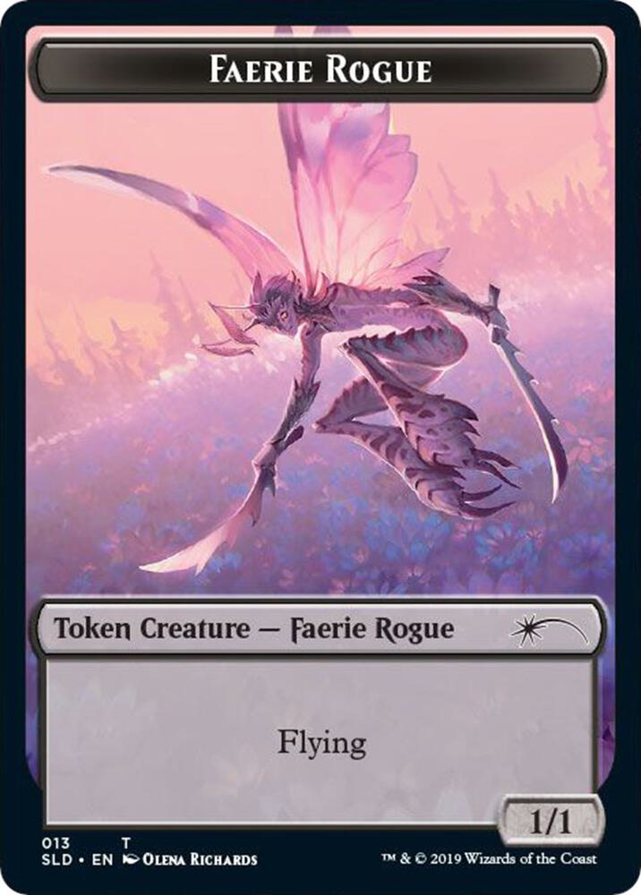 Faerie Rogue Token (013) [Secret Lair Drop]