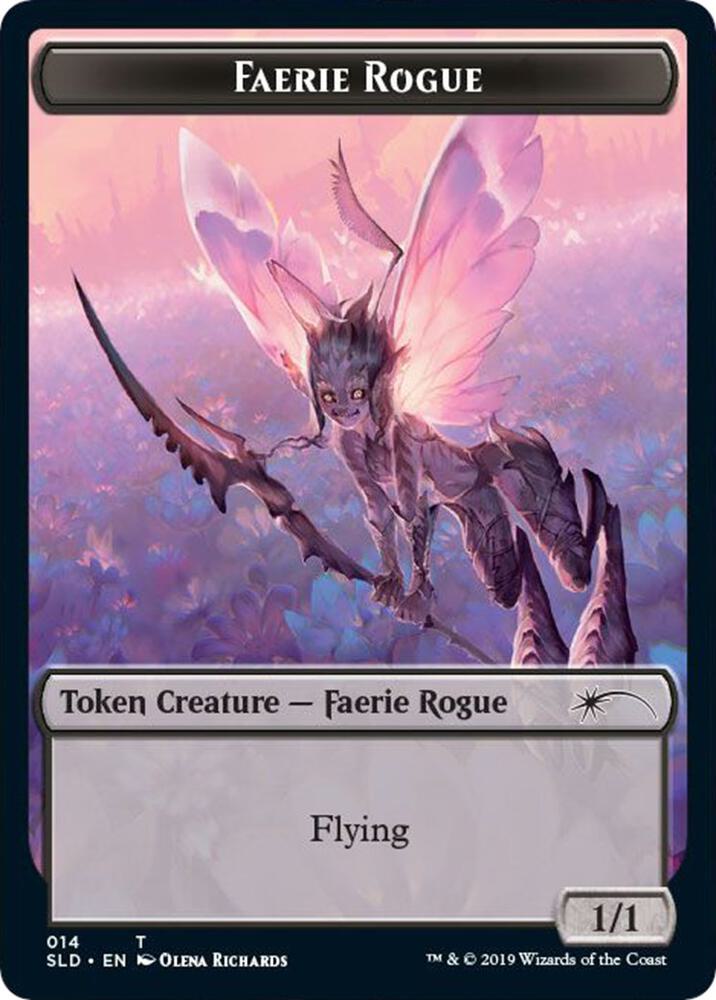 Faerie Rogue Token (014) [Secret Lair Drop]