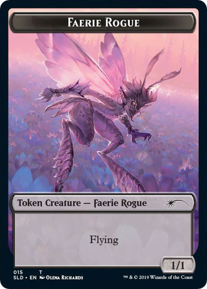 Faerie Rogue Token (015) [Secret Lair Drop]