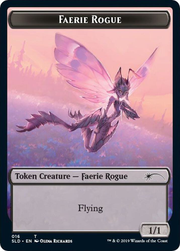 Faerie Rogue Token (016) [Secret Lair Drop]