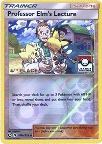Professor Elm's Lecture - 188a/214 (League Challenge) [4th Place] (188a/214) [League and Championship Cards]