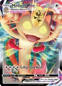 Meowth VMAX - SWSH005 (SWSH005) [SWSH Sword and Shield Promo Cards]