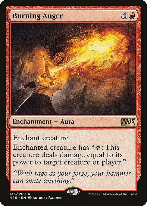 Burning Anger (133) [Magic 2015]