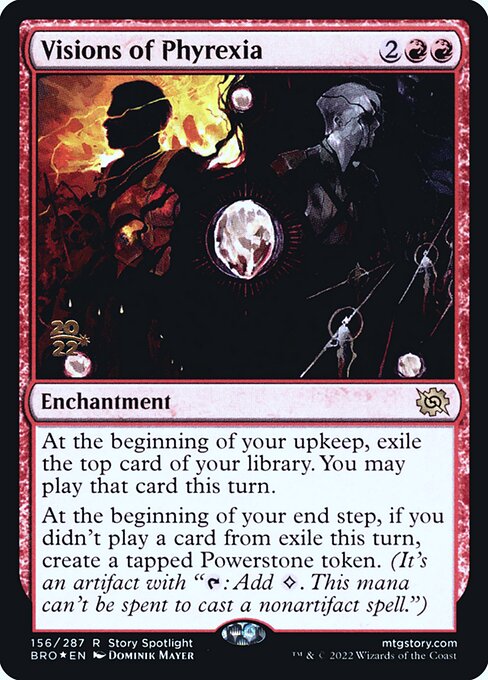 Visions of Phyrexia (156s) [The Brothers' War Promos]