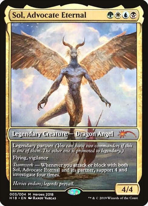 Sol, Advocate Eternal (3) [Unique and Miscellaneous Promos]