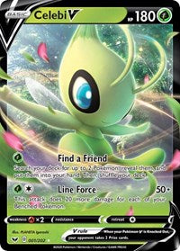 Celebi V (001/202) [SWSH01 Sword and Shield Base Set]