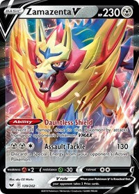 Zamazenta V (139/202) [SWSH01 Sword and Shield Base Set]