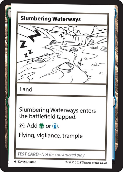 Slumbering Waterways (999-SW) [Mystery Booster 2]