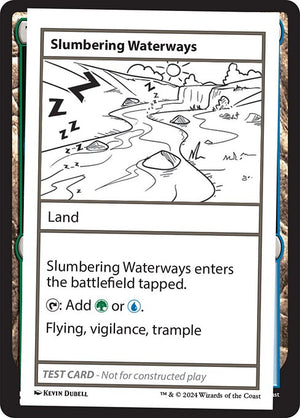 Slumbering Waterways (999-SW) [Mystery Booster 2]