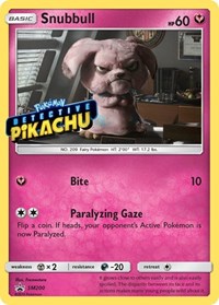 Snubbull - SM200 (Detective Pikachu Stamped) (SM200) [SM Promos]