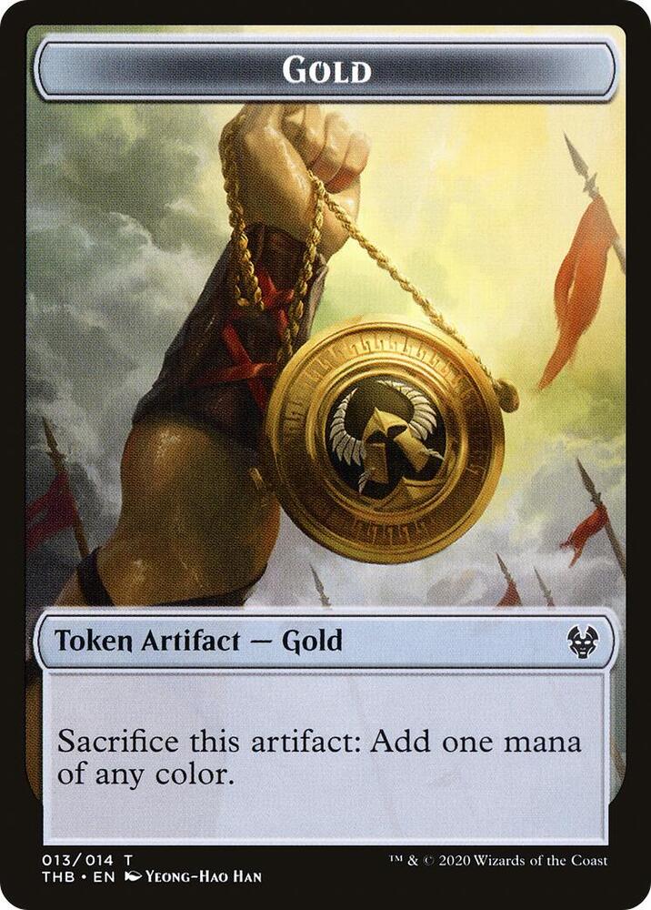 Gold Token (13) [Theros Beyond Death]