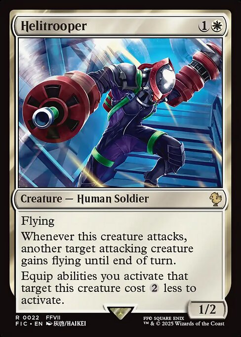 Helitrooper (22) [Final Fantasy Commander]