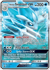 Alolan Sandslash GX - SM236 (SM236) [SM Promos]