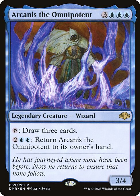 Arcanis the Omnipotent (39) [Dominaria Remastered]