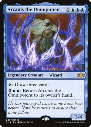 Arcanis the Omnipotent (39) [Dominaria Remastered]
