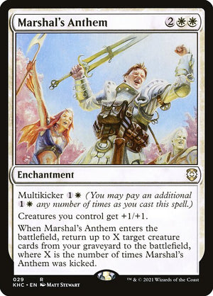 Marshal's Anthem (29) [Kaldheim Commander]
