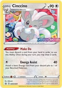 Cinccino - SWSH009 (Prerelease) (SWSH009) [SWSH Sword and Shield Promo Cards]