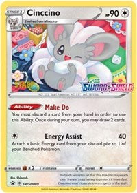 Cinccino - SWSH009 (Prerelease) [Staff] (SWSH009) [SWSH Sword and Shield Promo Cards]