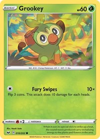 Grookey (010) (010/202) [SWSH01 Sword and Shield Base Set]