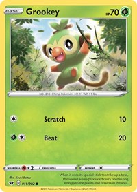 Grookey (011) (011/202) [SWSH01 Sword and Shield Base Set]