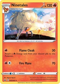 Ninetales (023/202) [SWSH01 Sword and Shield Base Set]