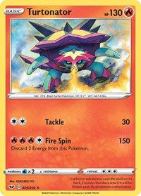Turtonator (029/202) [SWSH01 Sword and Shield Base Set]